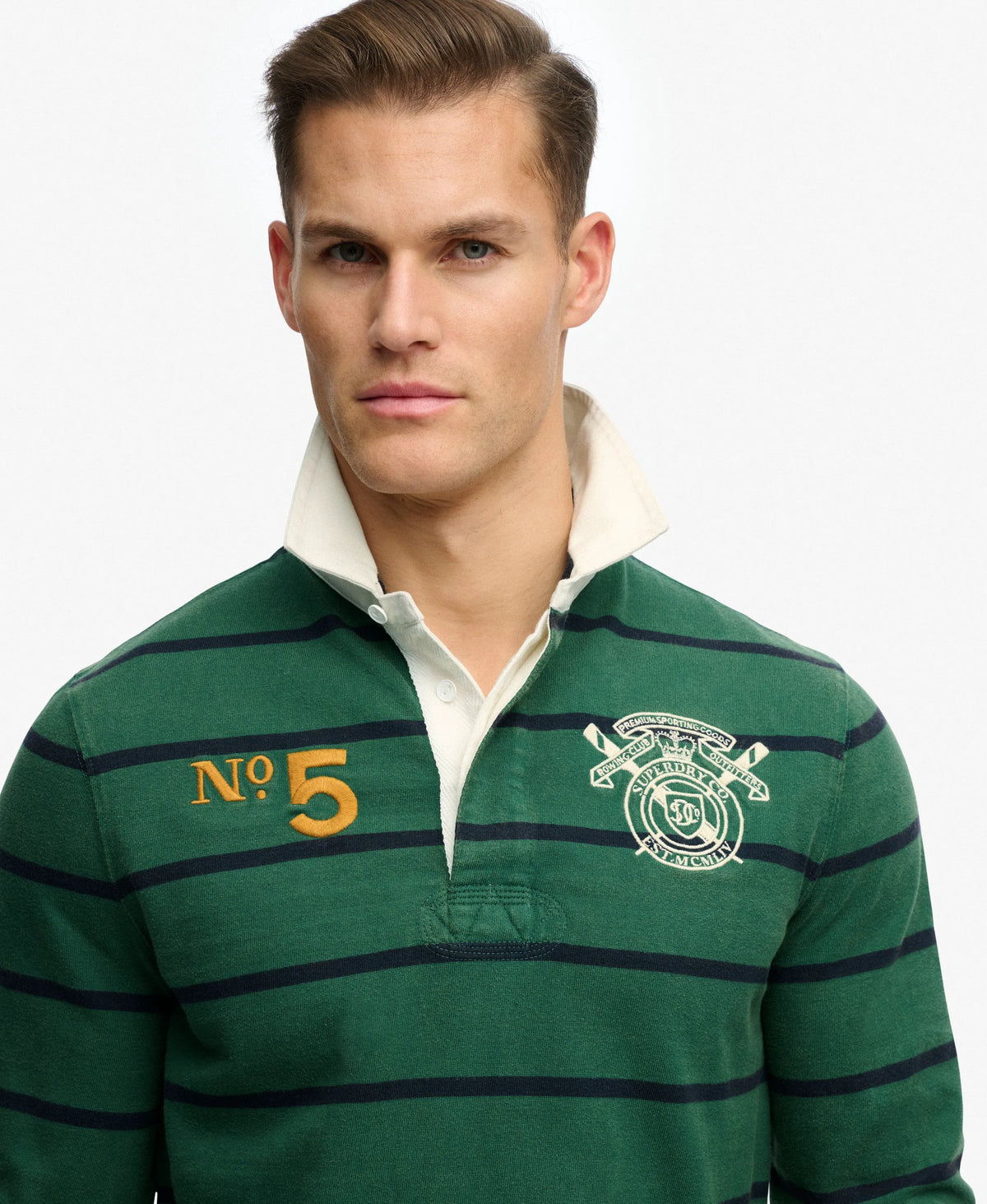 Hunter Green Stripe
