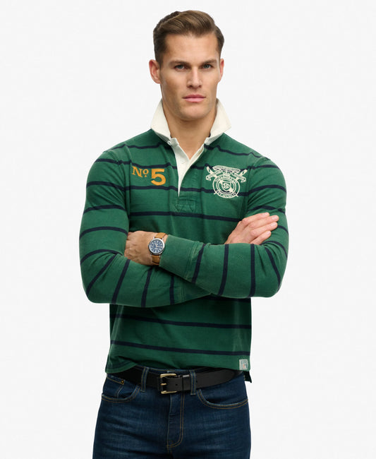 Hunter Green Stripe