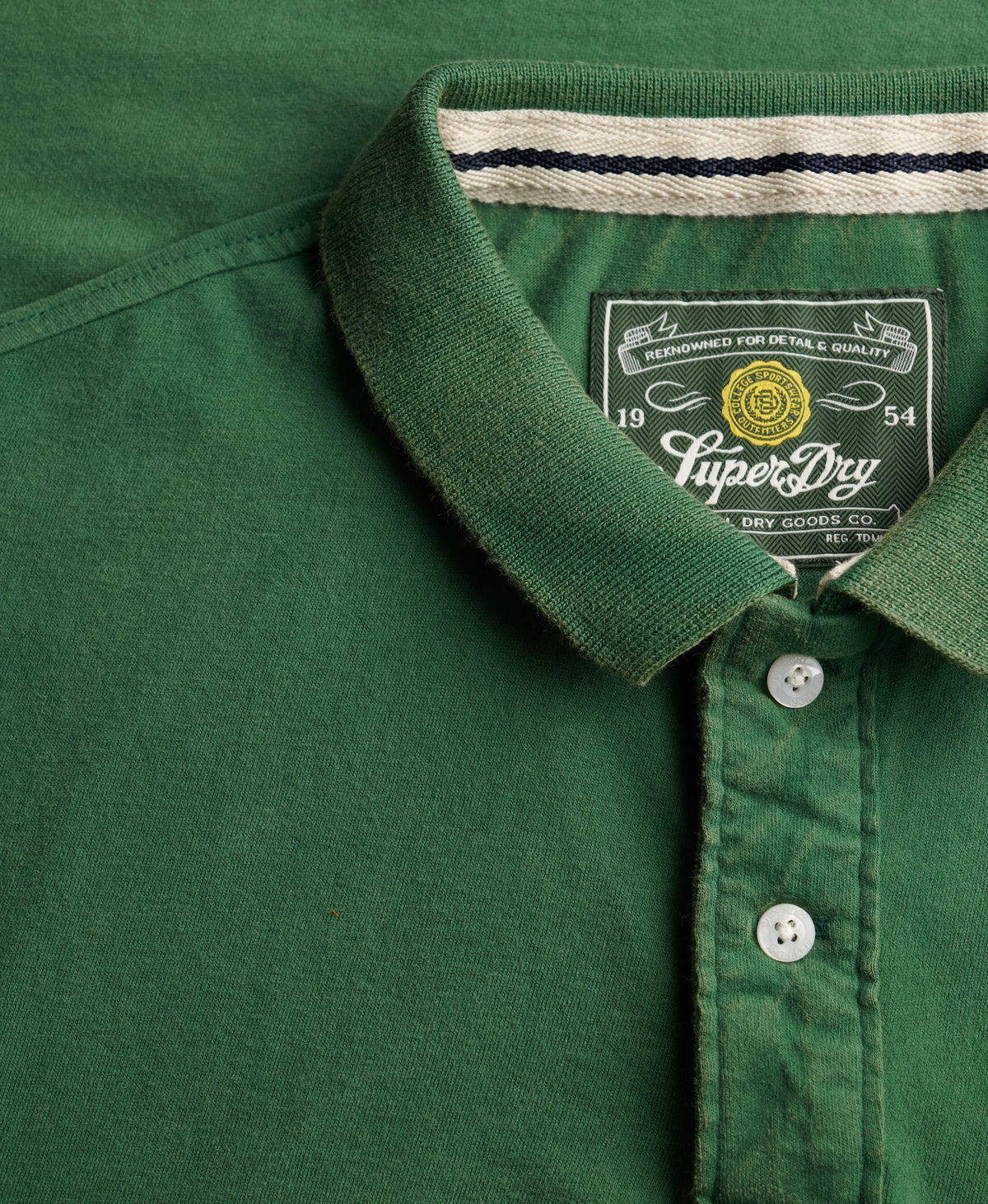 Green Chest Stripe