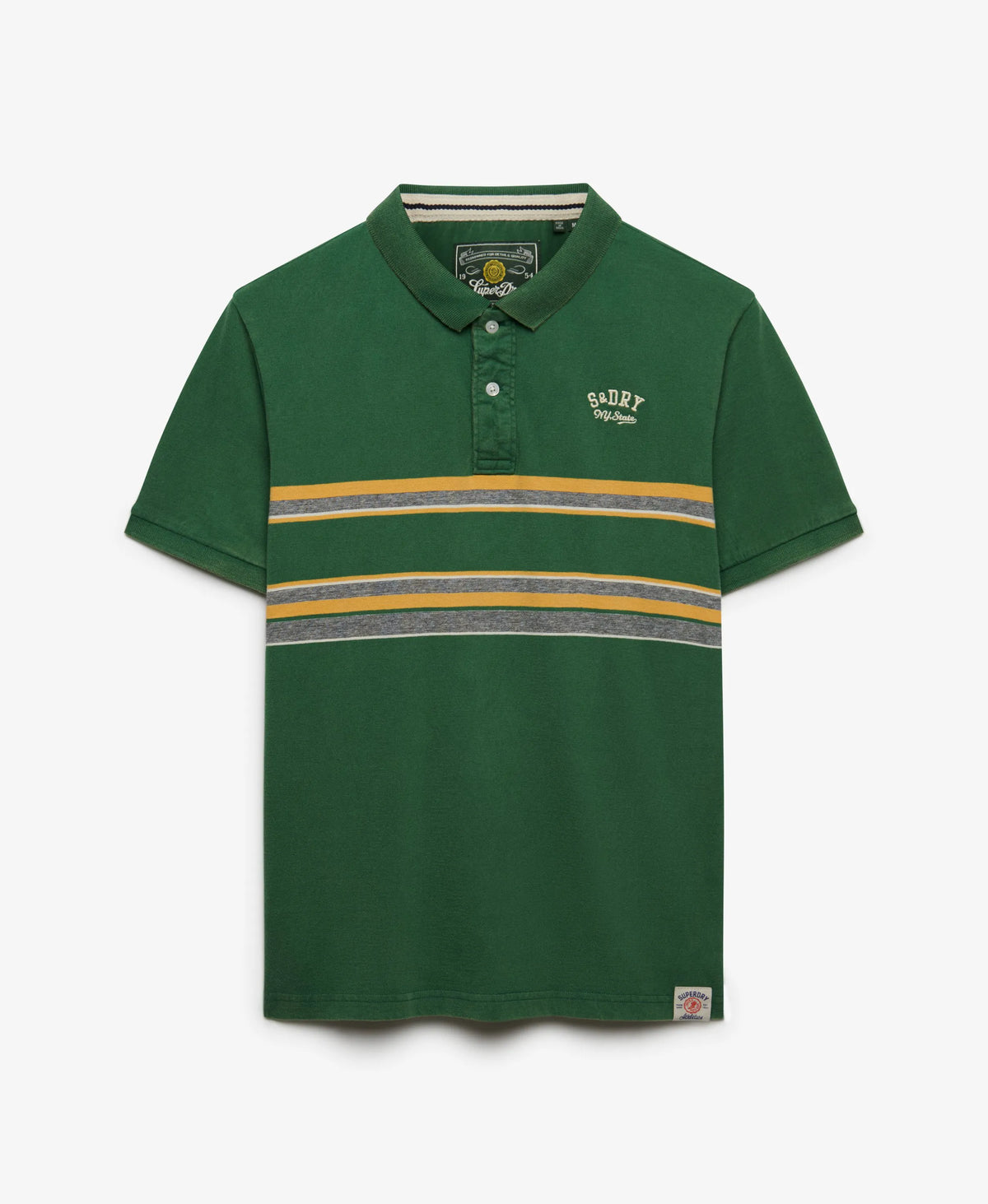 Green Chest Stripe