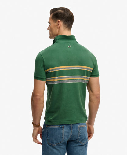 Green Chest Stripe