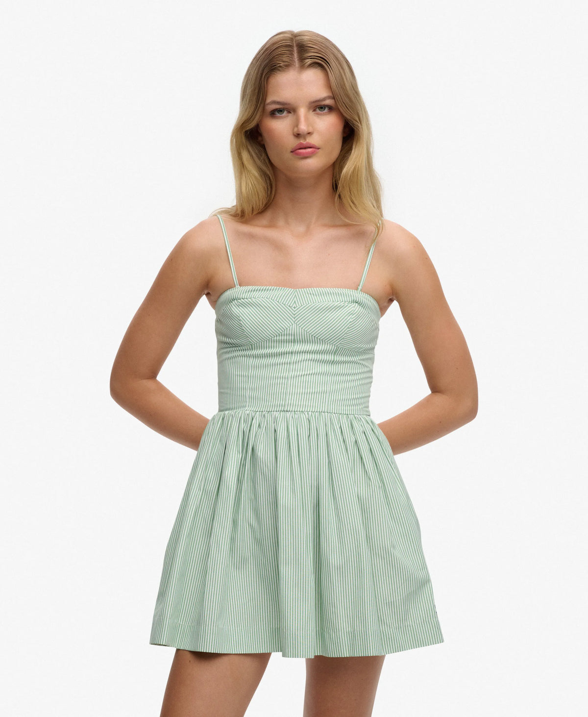 Peppermint Chalk Stripe