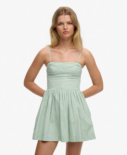 Peppermint Chalk Stripe