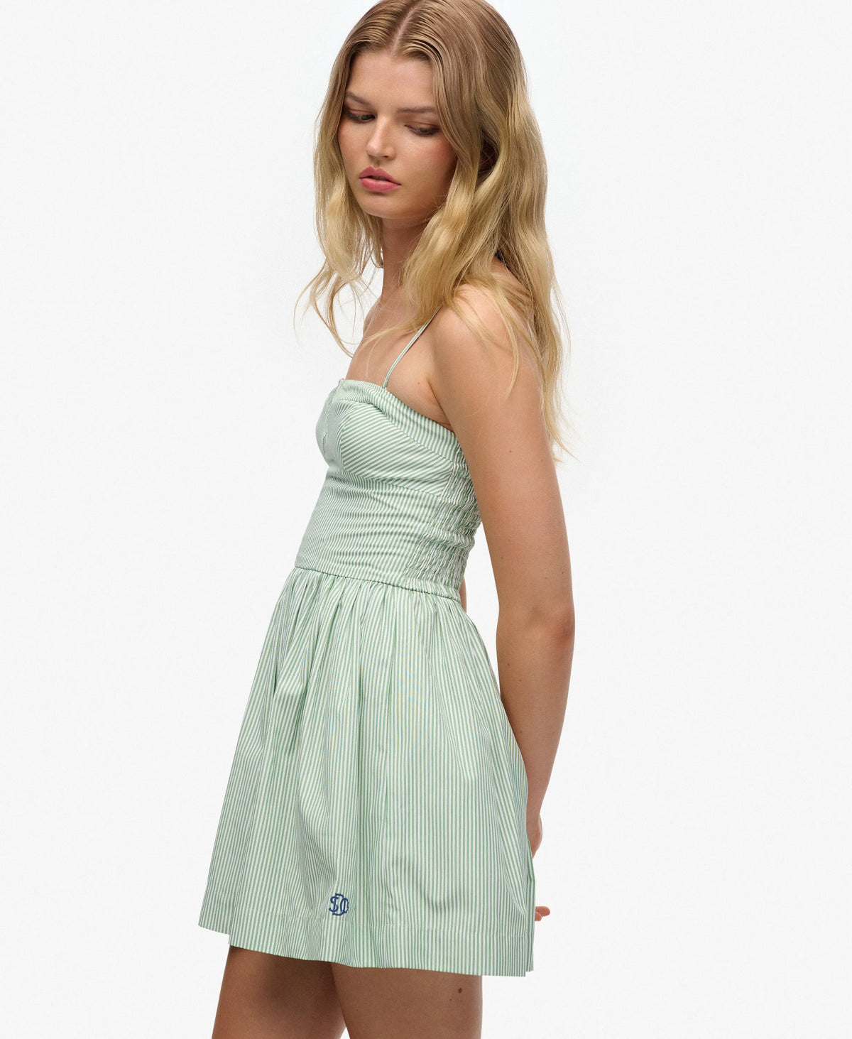 Peppermint Chalk Stripe