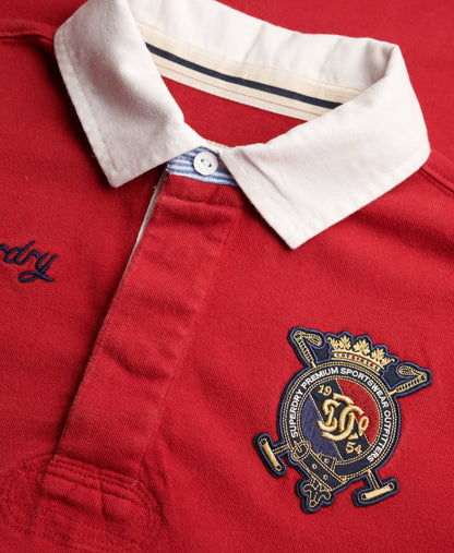 Double Emblem Rugby Top