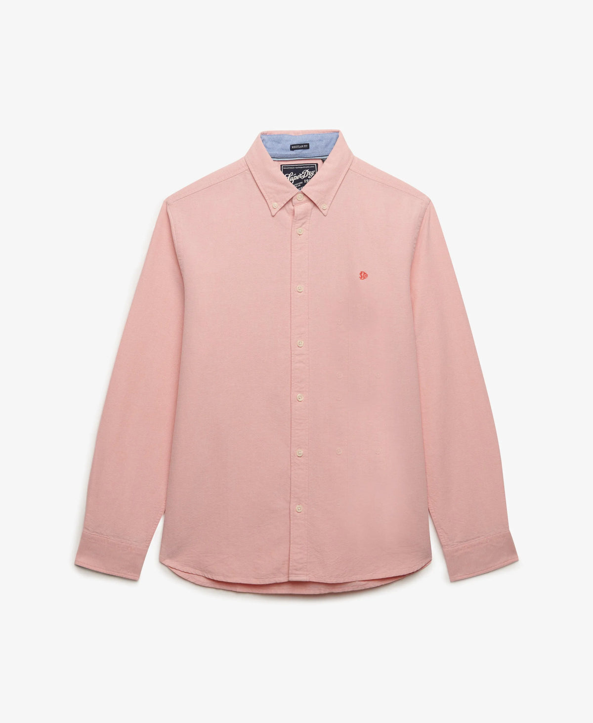 Peach Amber Pink Chambray