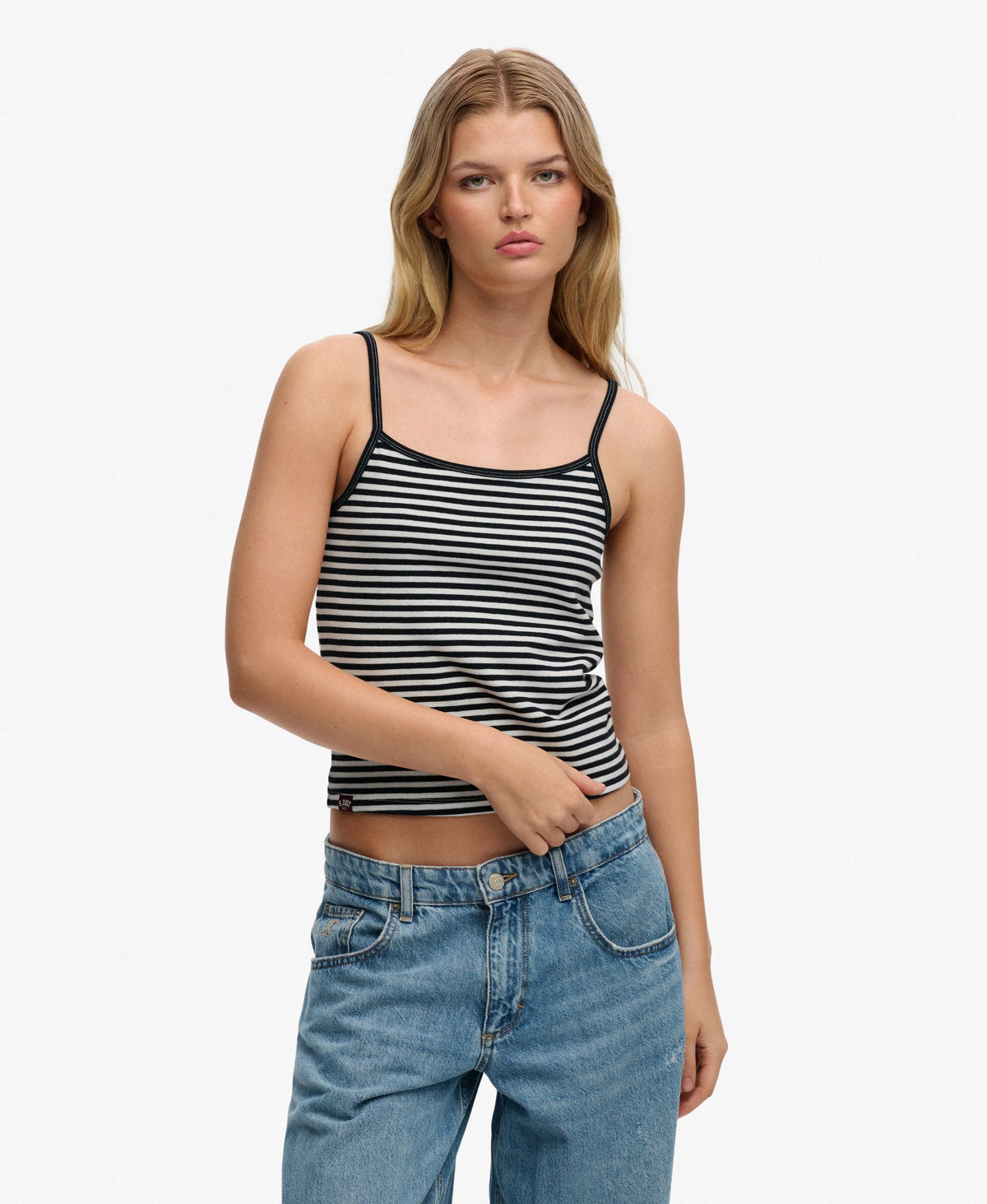 Athletic Essentials Stripe Cami Top