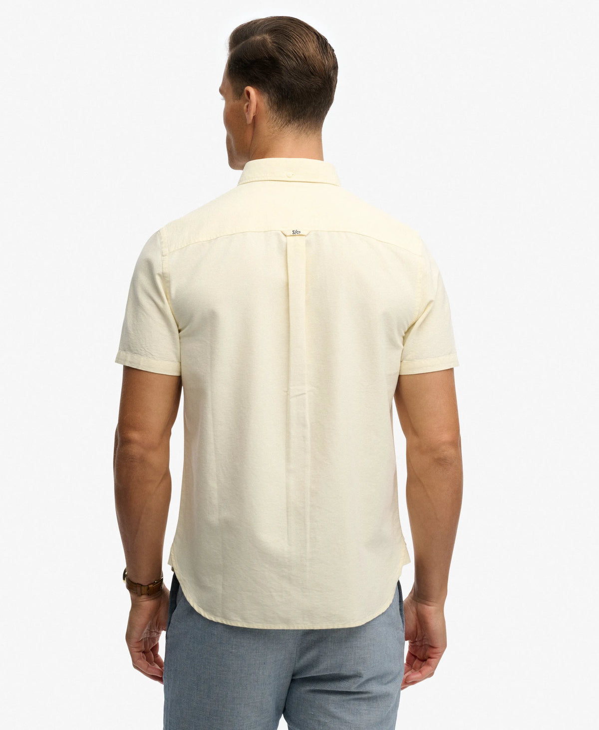 Pastel Yellow Chambray