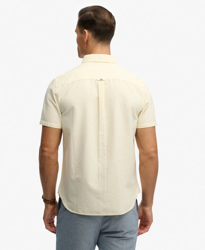 Pastel Yellow Chambray