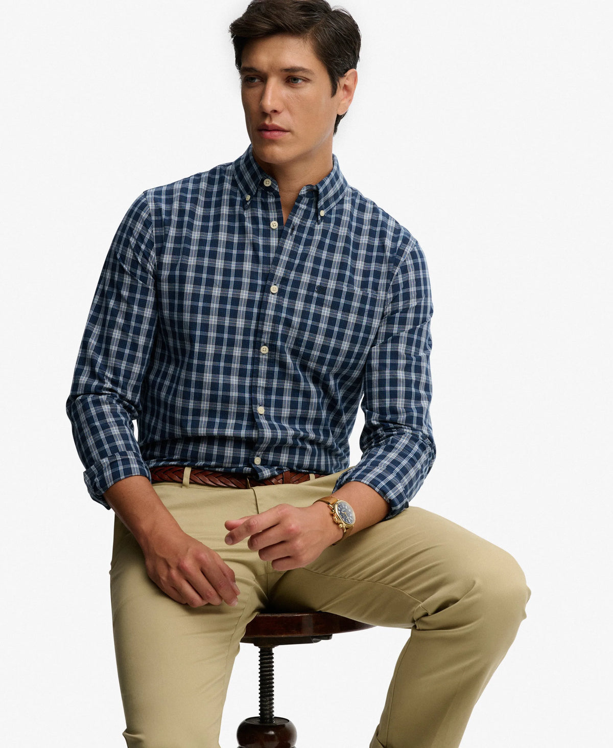 Wainscott Navy Check