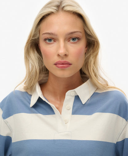 Tidal Blue/Ecru Stripe