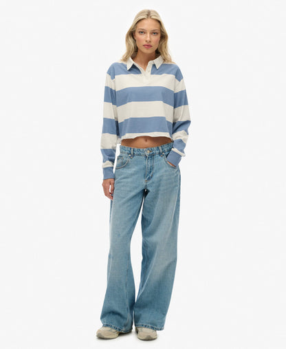 Tidal Blue/Ecru Stripe