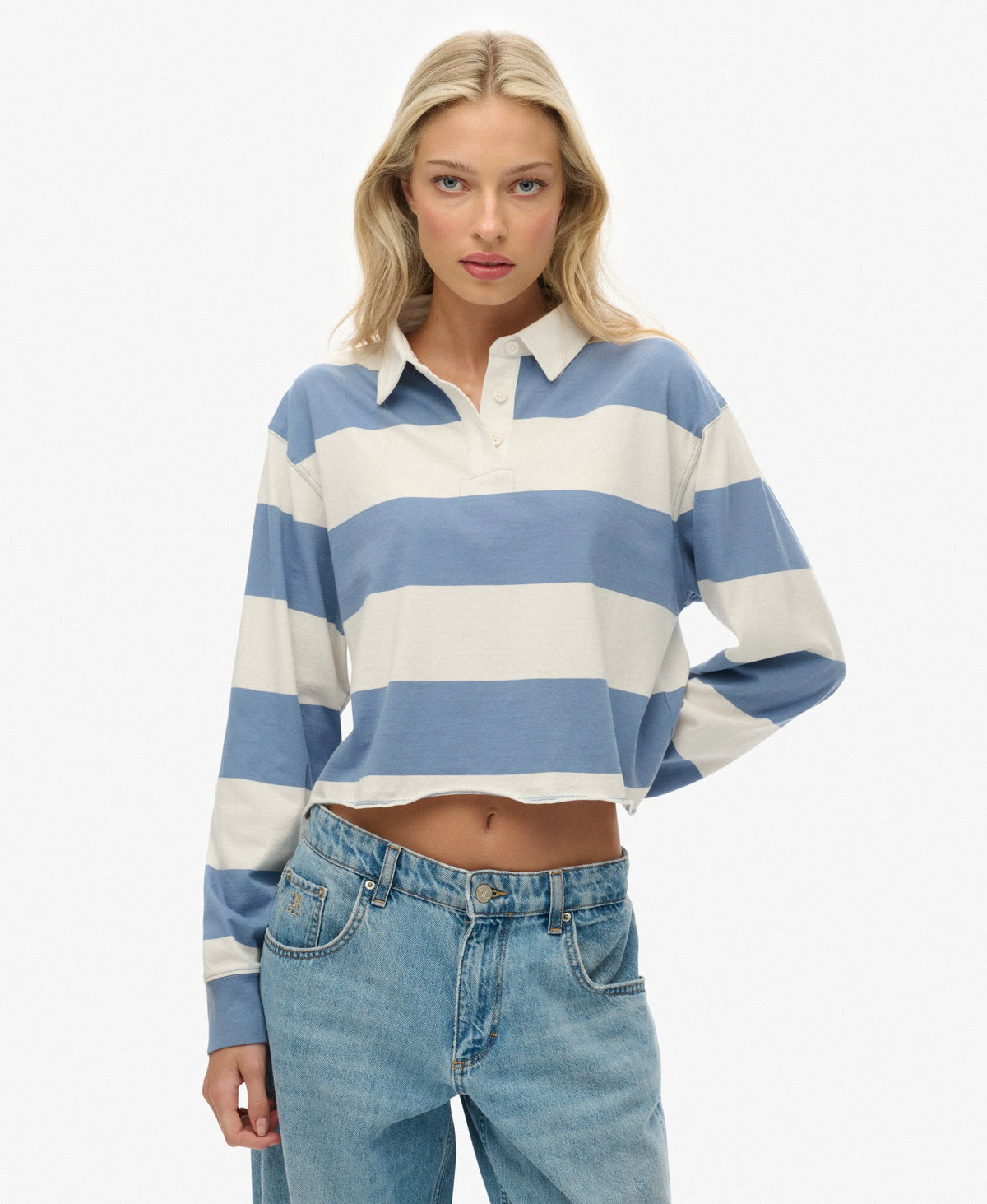Tidal Blue/Ecru Stripe