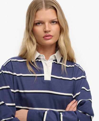 Mariner Navy/Ecru Stripe