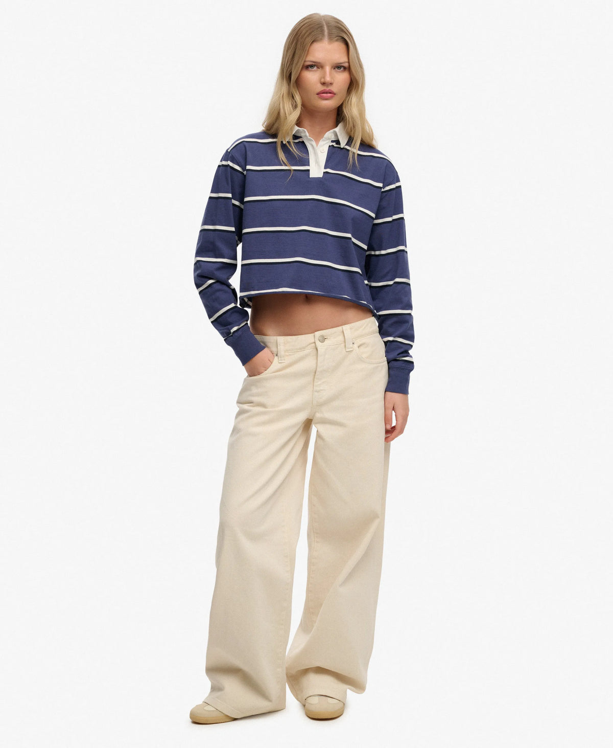 Mariner Navy/Ecru Stripe