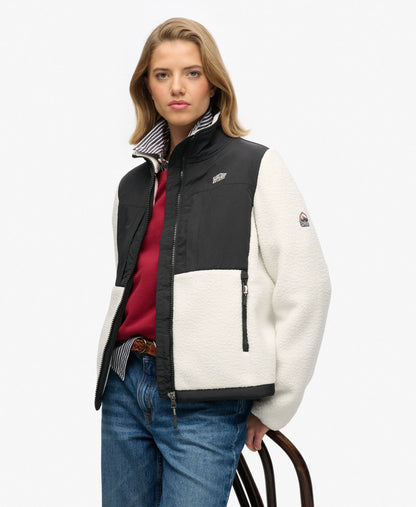 Polar Fleece Hybrid Trekker Jacket