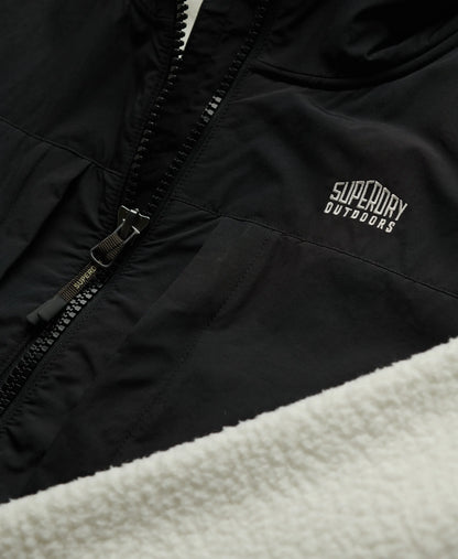 Polar Fleece Hybrid Trekker Jacket