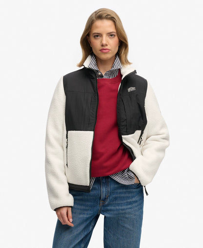 Polar Fleece Hybrid Trekker Jacket