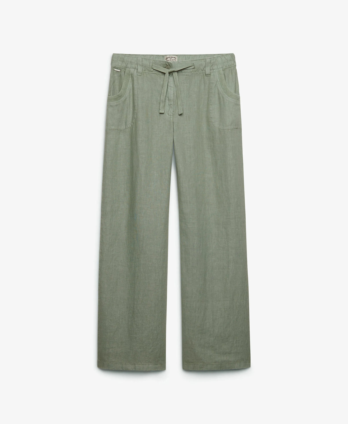 Linen Low Rise Pants