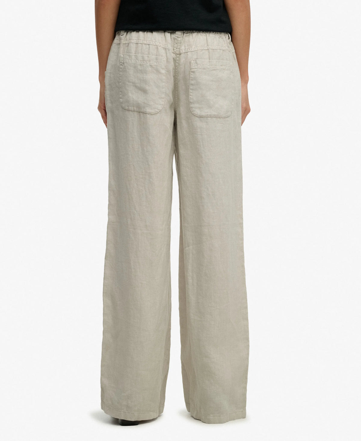Linen Low Rise Pants