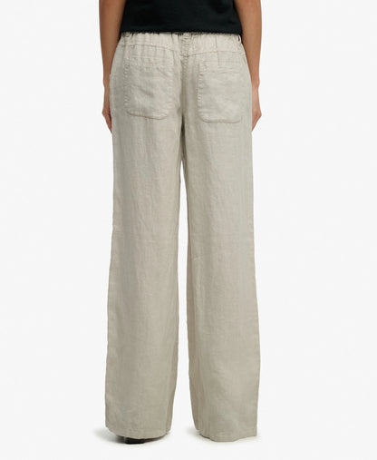 Linen Low Rise Pants