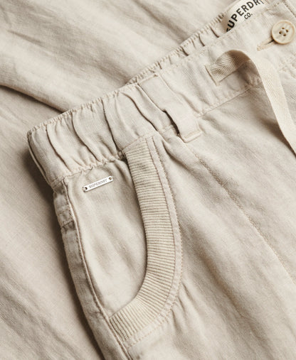 Linen Low Rise Pants