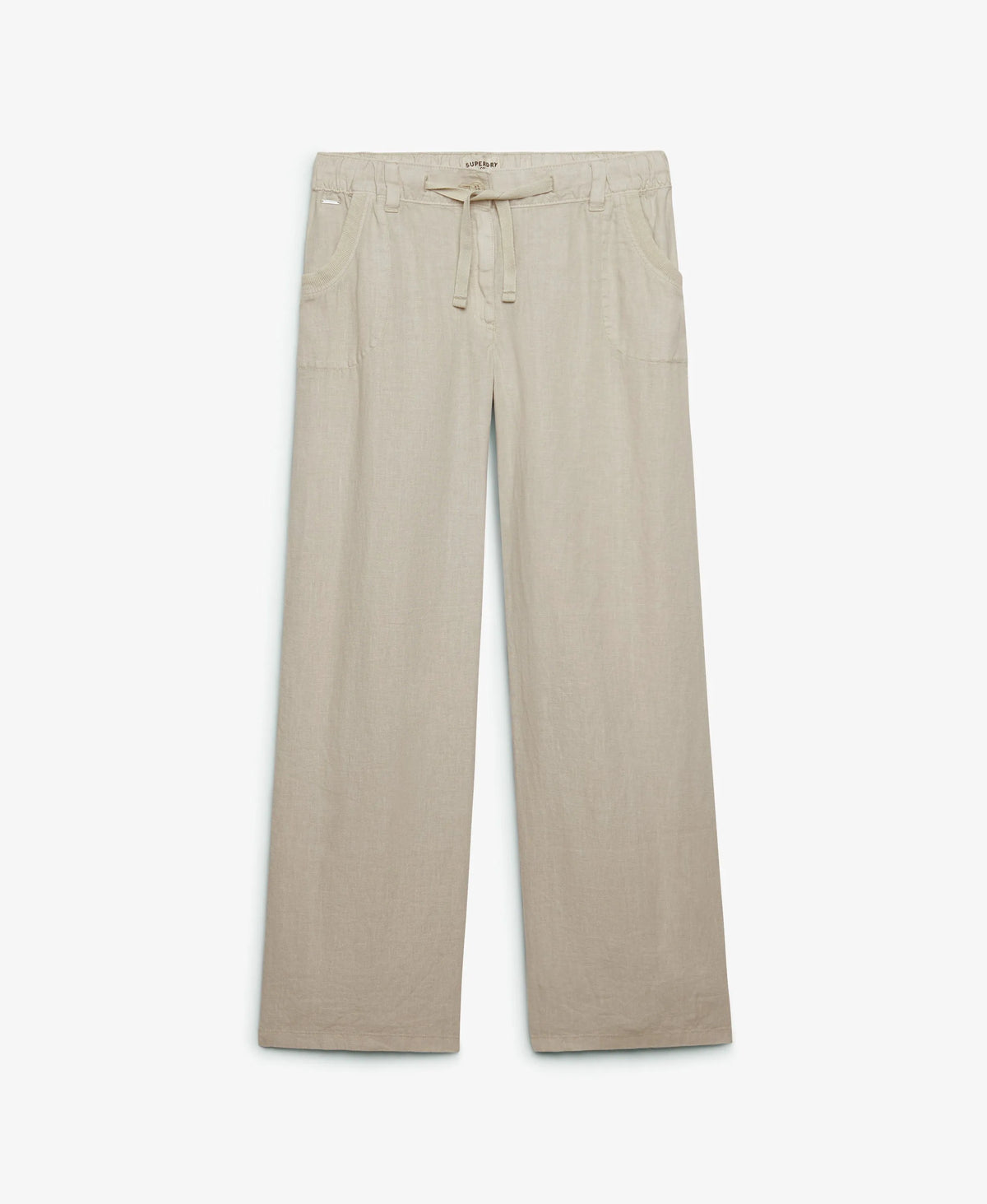 Linen Low Rise Pants