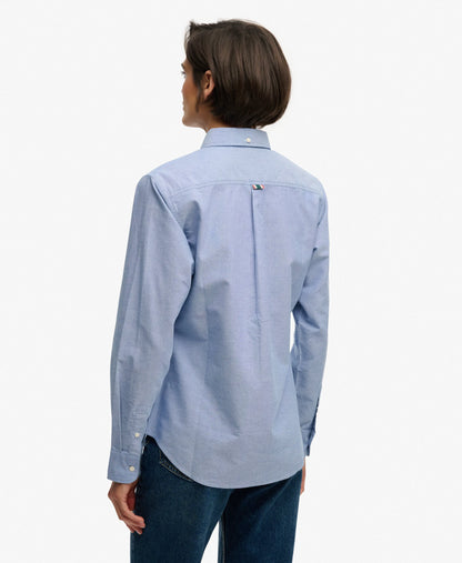 AZURE BLUE CHAMBRAY OXFORD