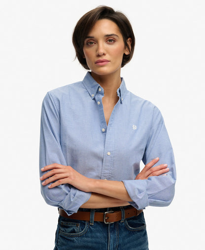 AZURE BLUE CHAMBRAY OXFORD