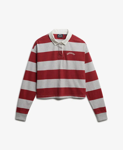 Bordeaux Red Stripe