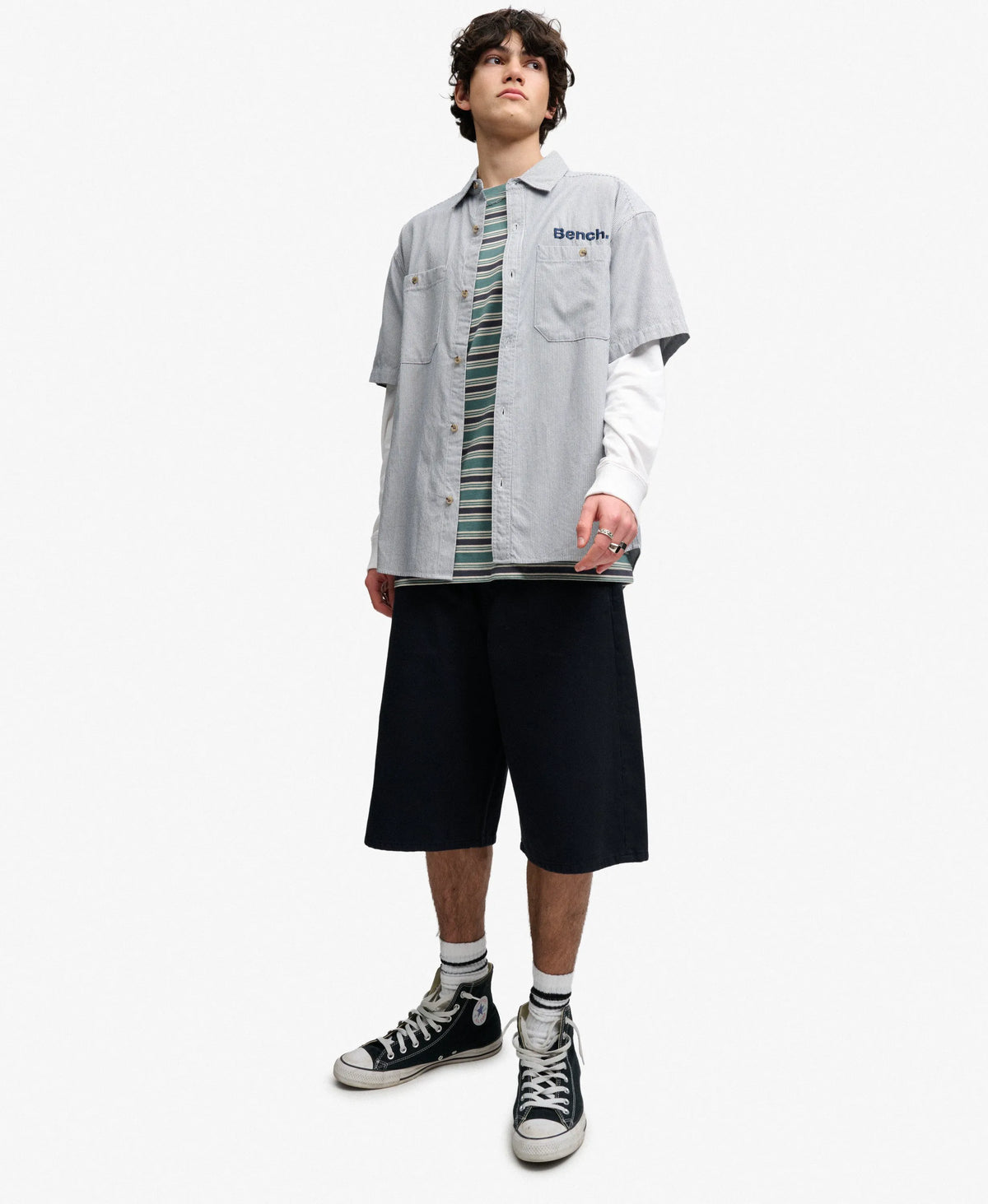 NEEDLE TICKING STRIPE