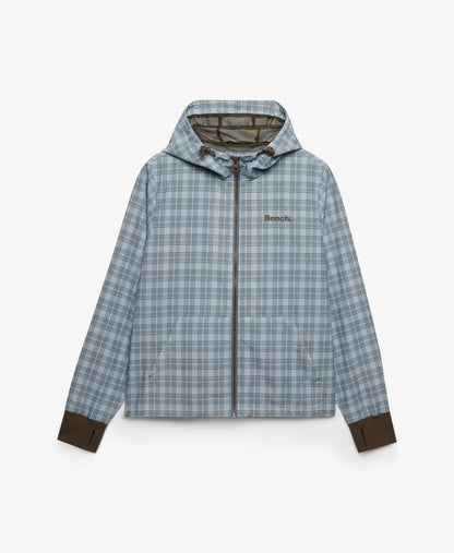 Blue Moody Check/ Choc Chip