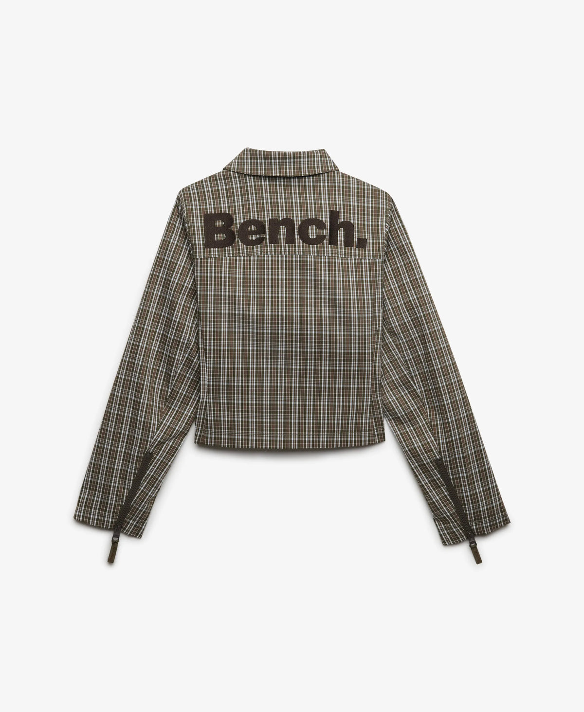 Olive Moody Check/ Black Olive