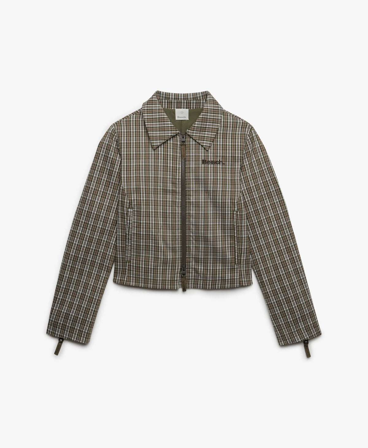 Olive Moody Check/ Black Olive
