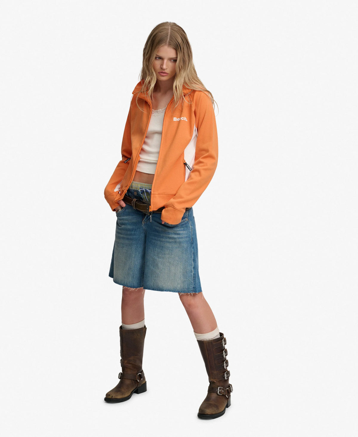 Jaffa Orange/ White