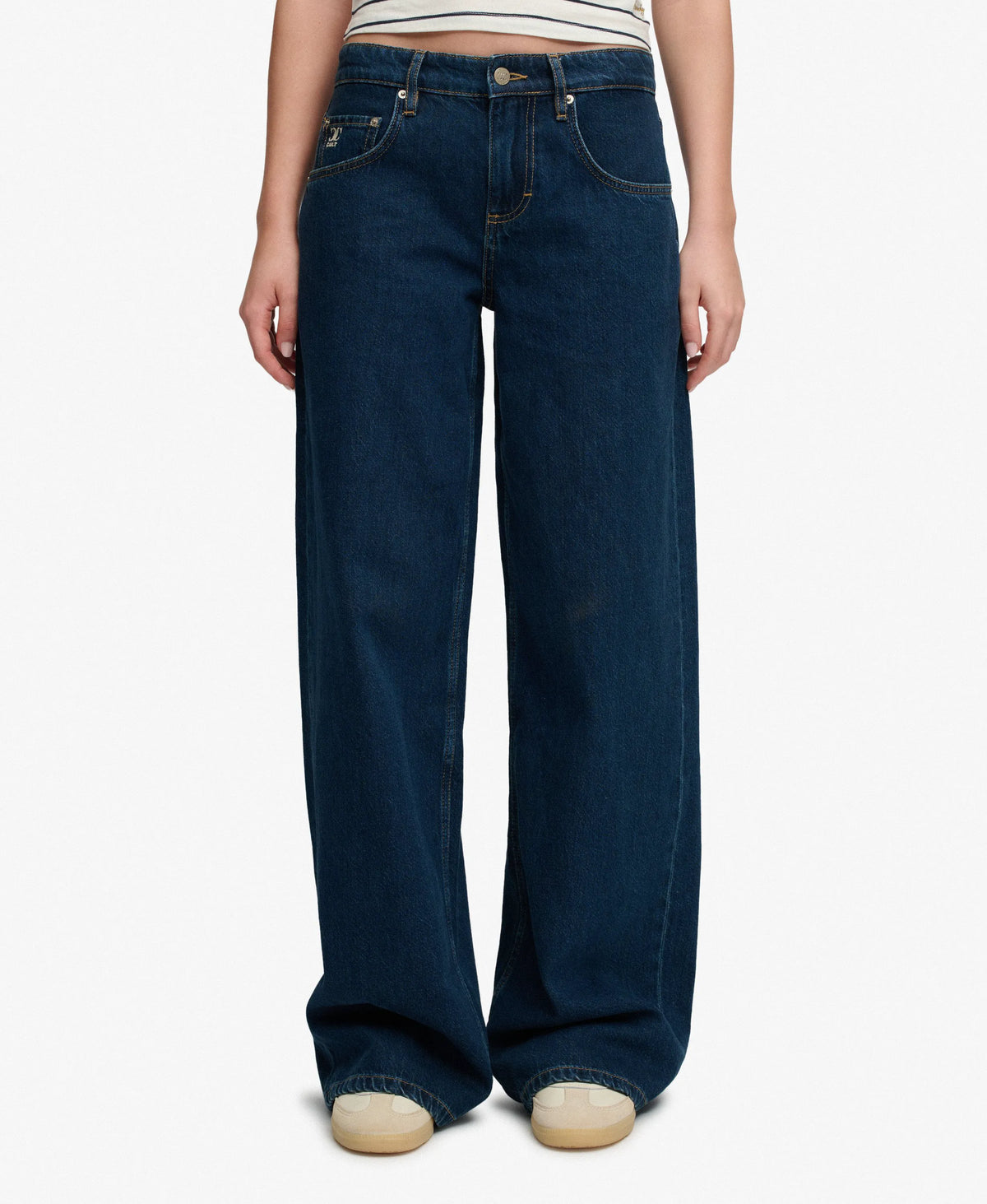 Dark Blue Vintage Wash