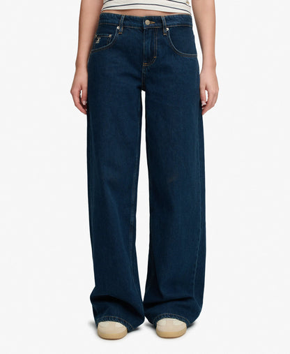 Dark Blue Vintage Wash
