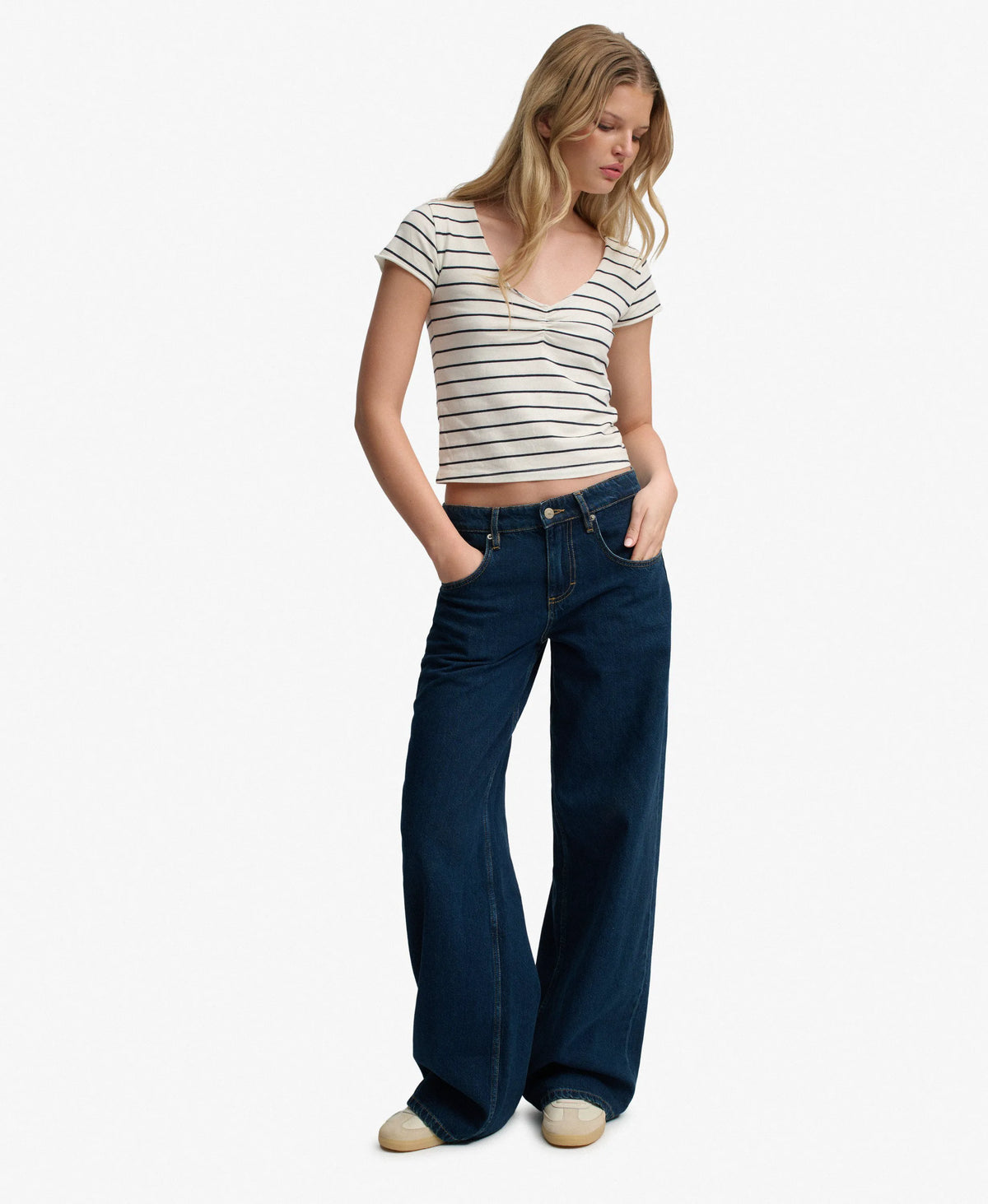 Dark Blue Vintage Wash