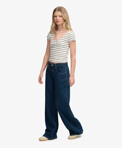 Dark Blue Vintage Wash