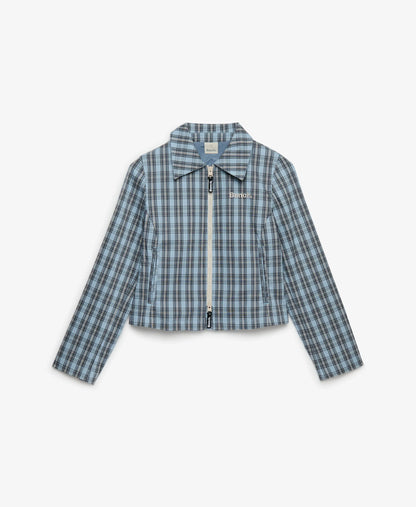 Blue Moody Check/ Moonbeam