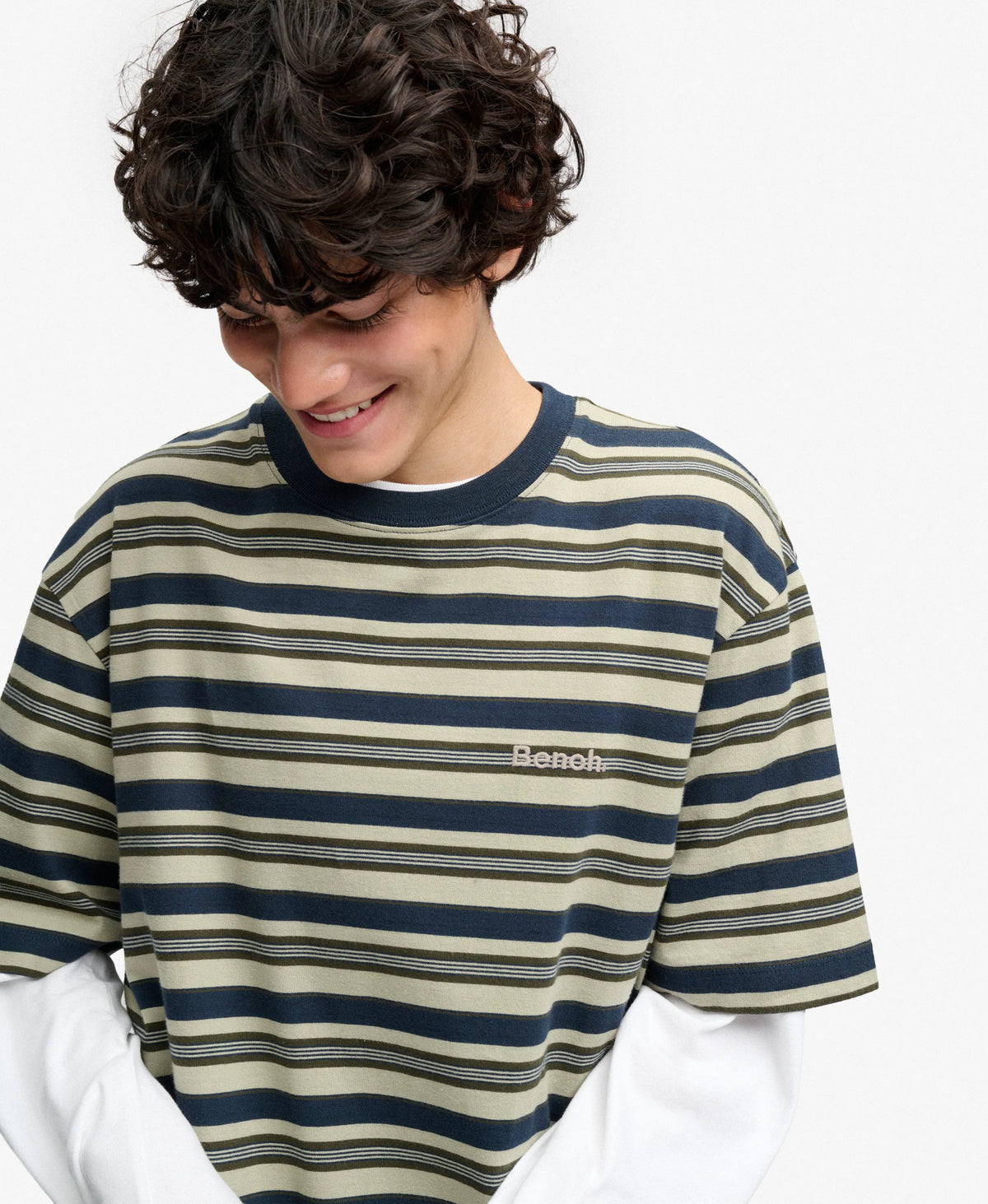 Olive Green Stripe