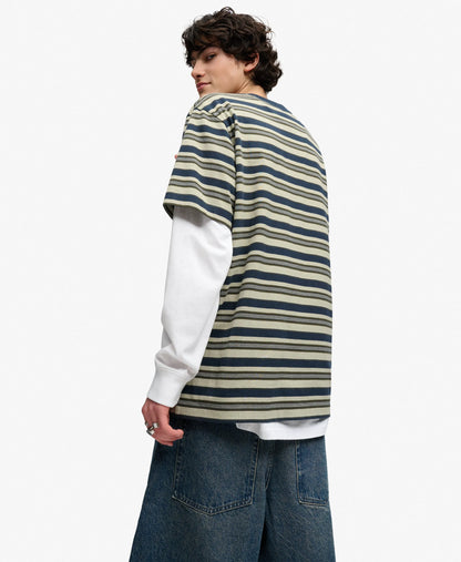 Olive Green Stripe