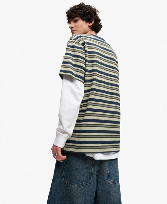 Olive Green Stripe