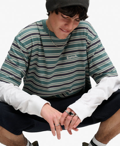 Blue Grey Stripe