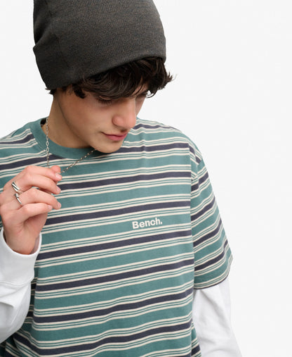 Blue Grey Stripe