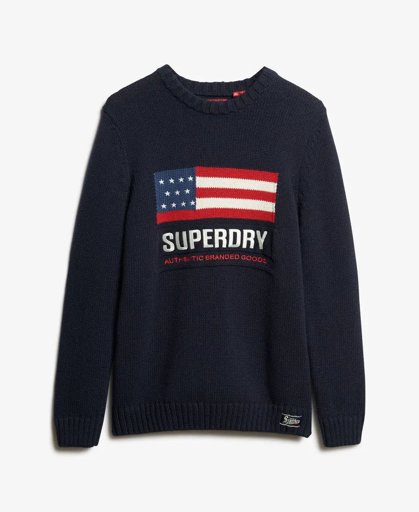 Vintage Athletic Knit Jumper