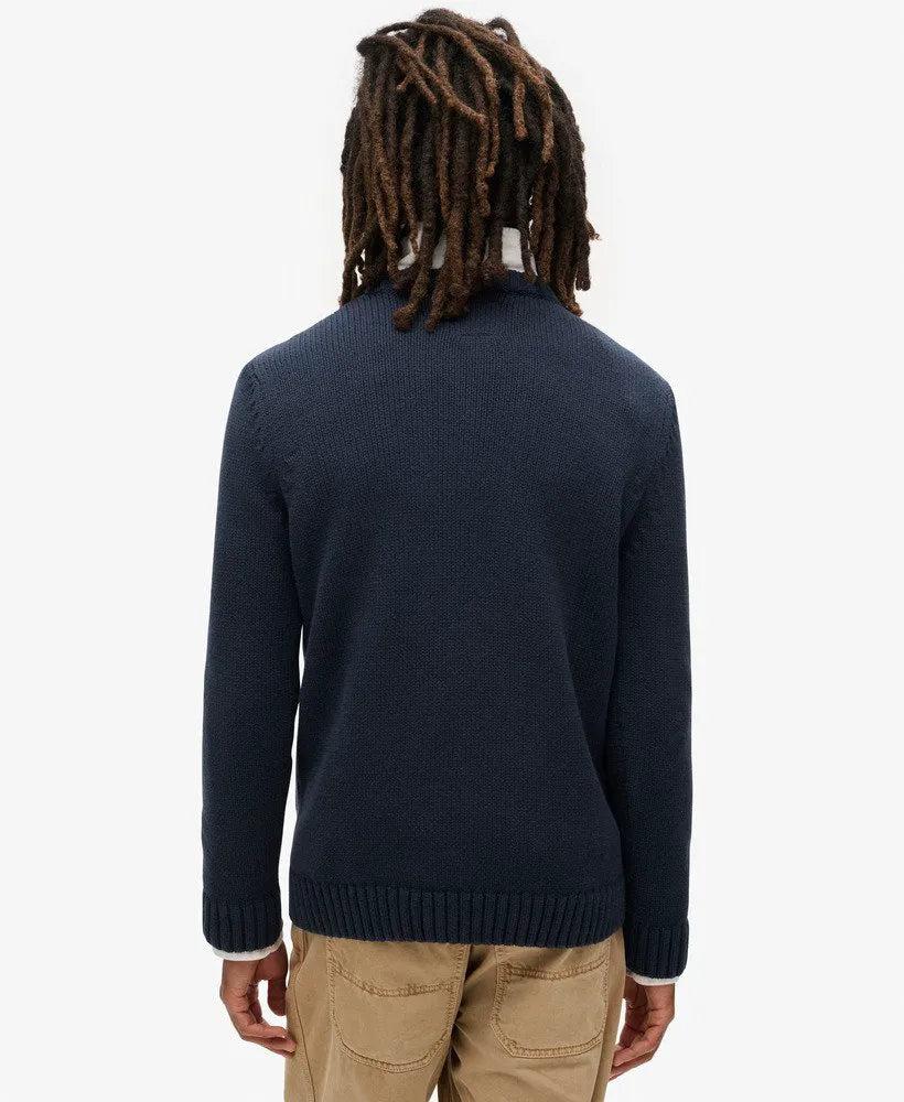 Vintage Athletic Knit Jumper