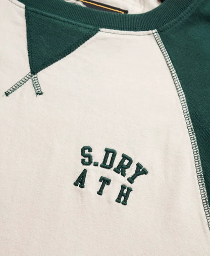 White Sand/Enamel Green