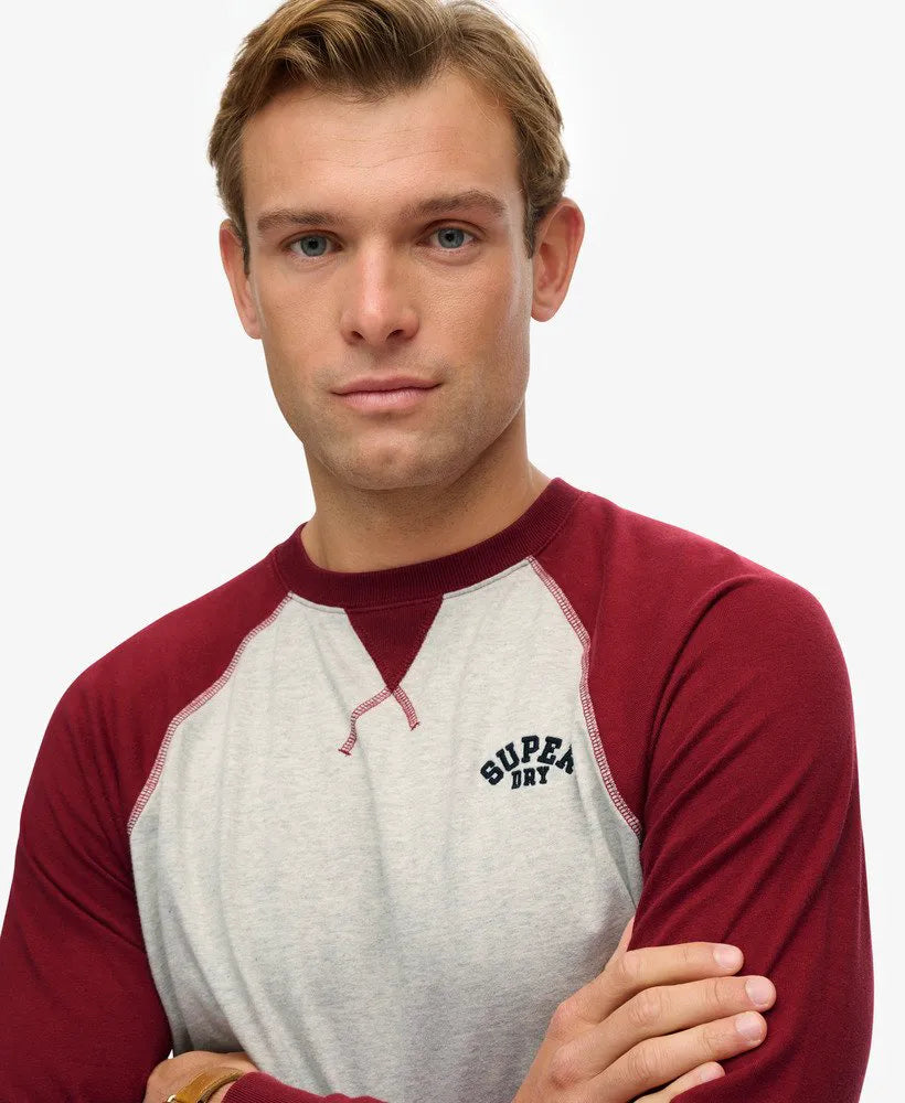 Grey Grindle/Rich Burgundy