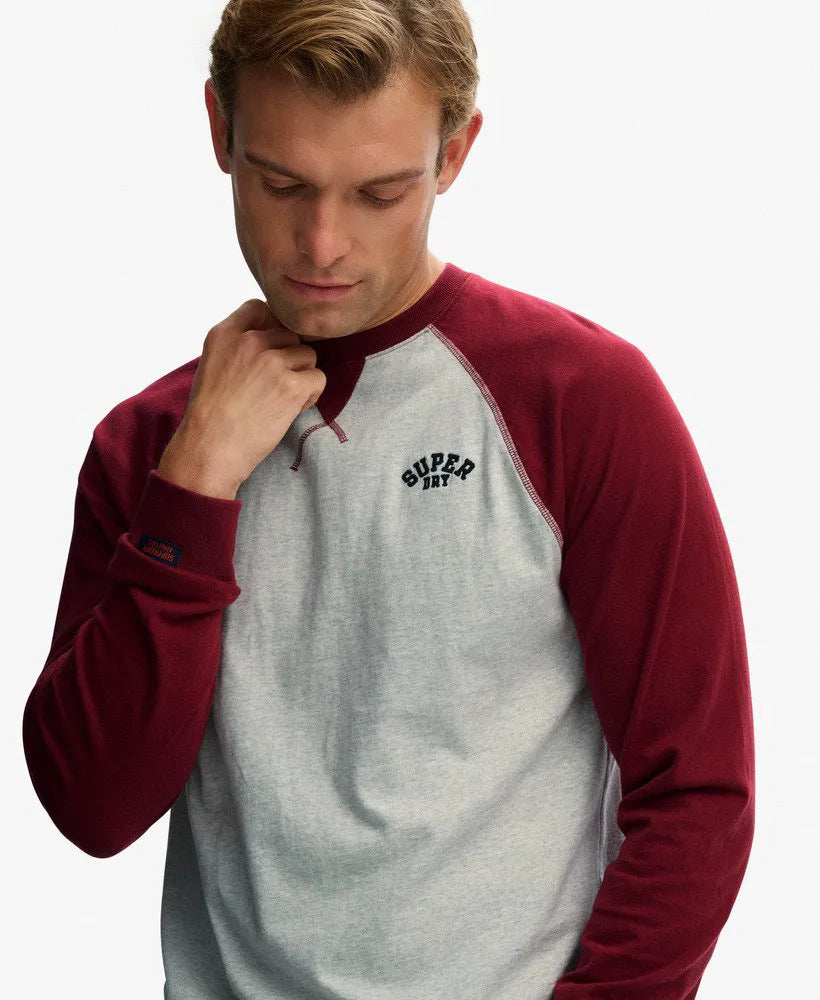 Grey Grindle/Rich Burgundy